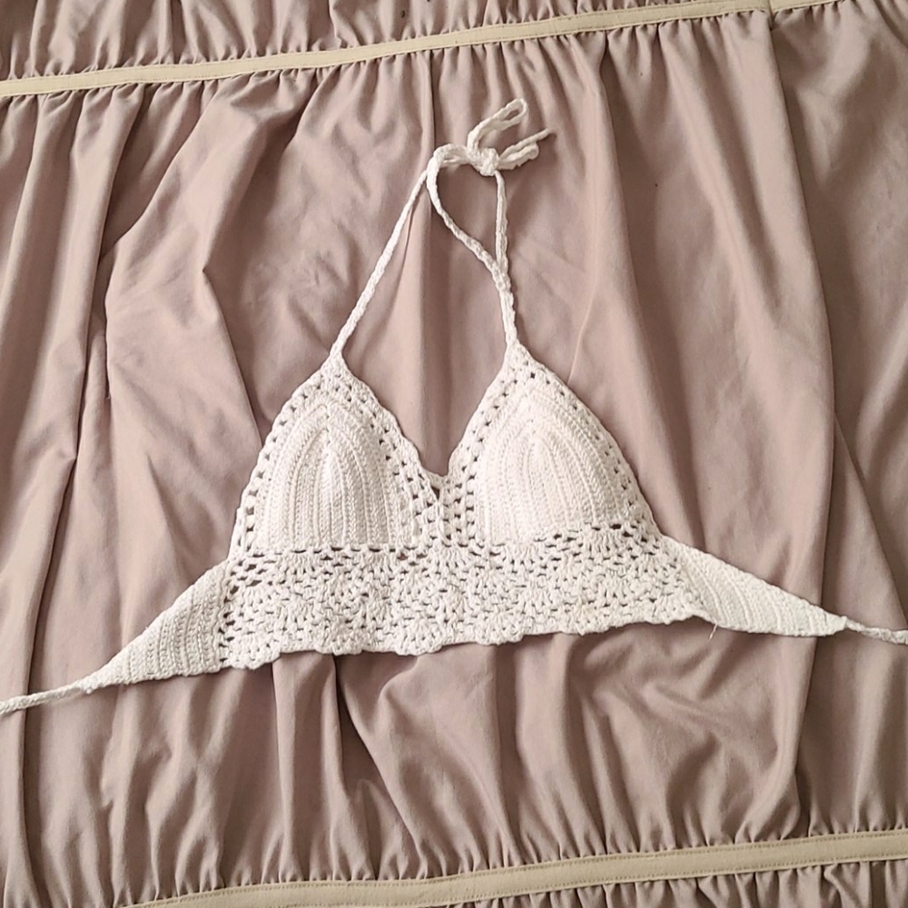 Knit crop top